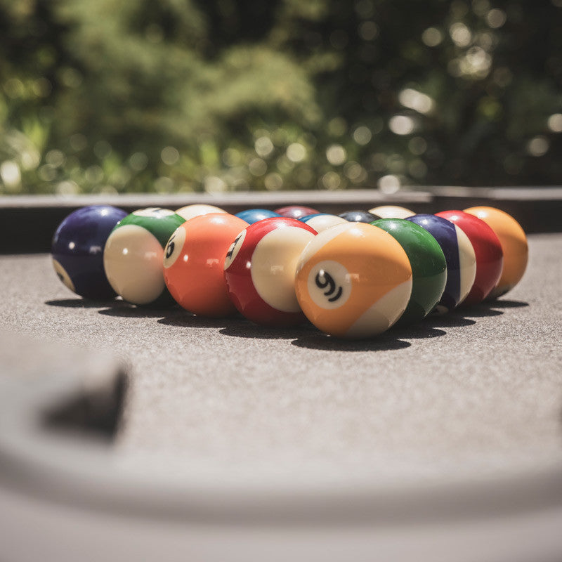 American Spots & Stripes Pool Balls