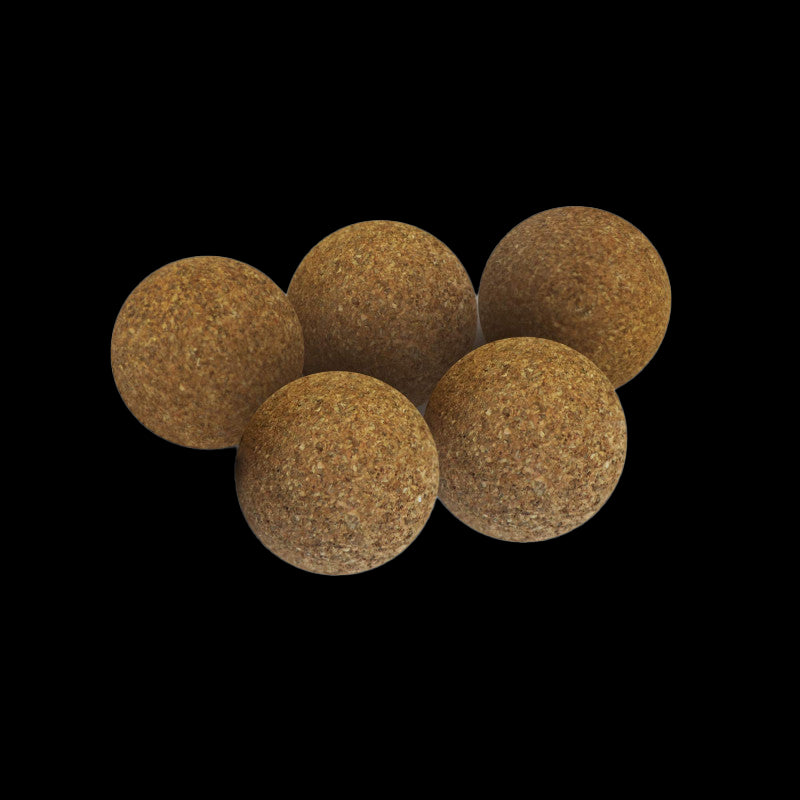 Cork Table Football Balls (Set of 5)