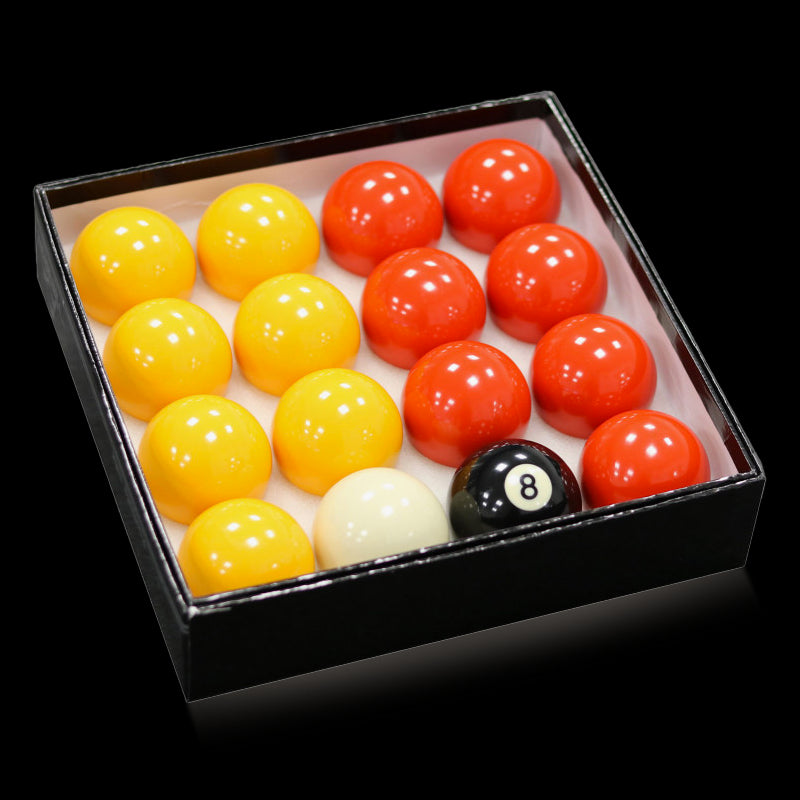 English Red & Yellow Pool Balls