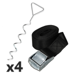 Load image into Gallery viewer, Trampoline anchoring kit
